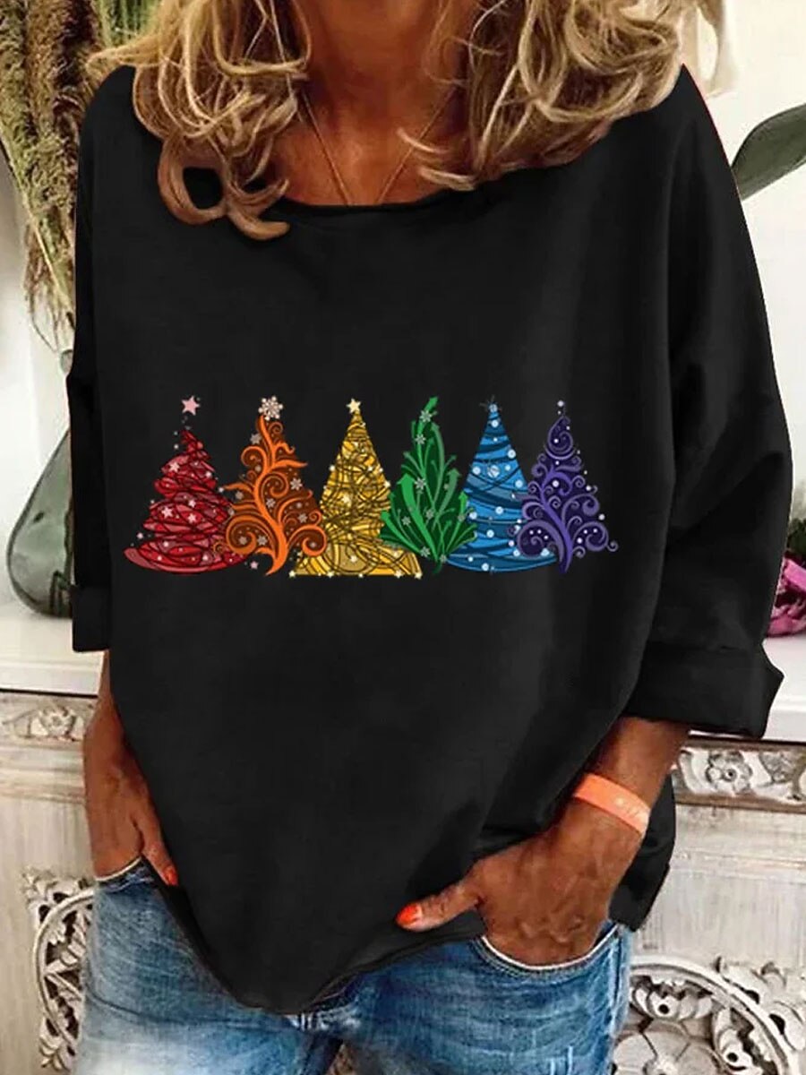 Women's Christmas Graphic Graphic Shirt