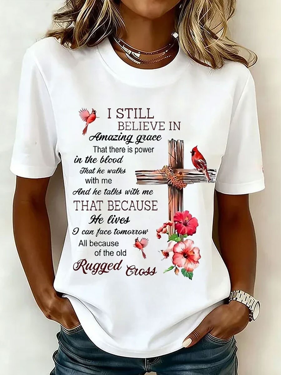 Women's Boho Bird Quote Graphic Tee