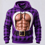 Men's Colorful Christmas Streetwear Hoodie