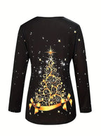 Women's Christmas Graphic Classic Shirt