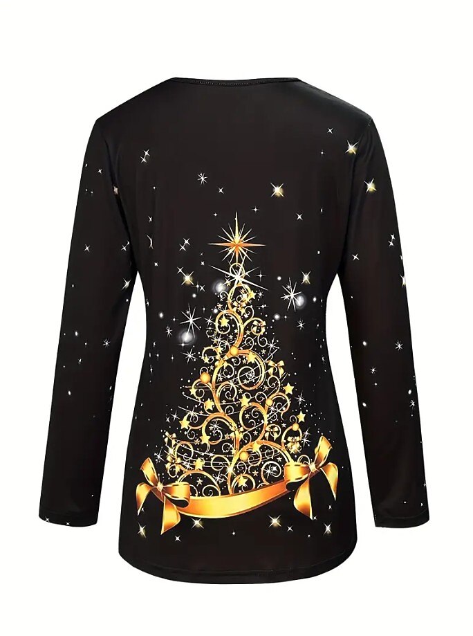 Women's Christmas Graphic Classic Shirt