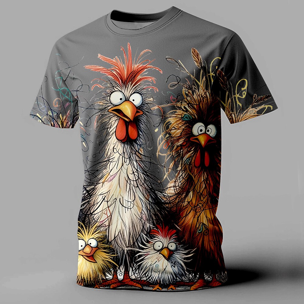 Men's Vintage Rooster Farm Graphic Tee