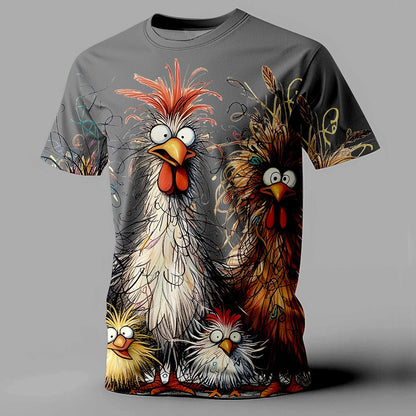 Men's Vintage Rooster Farm Graphic Tee