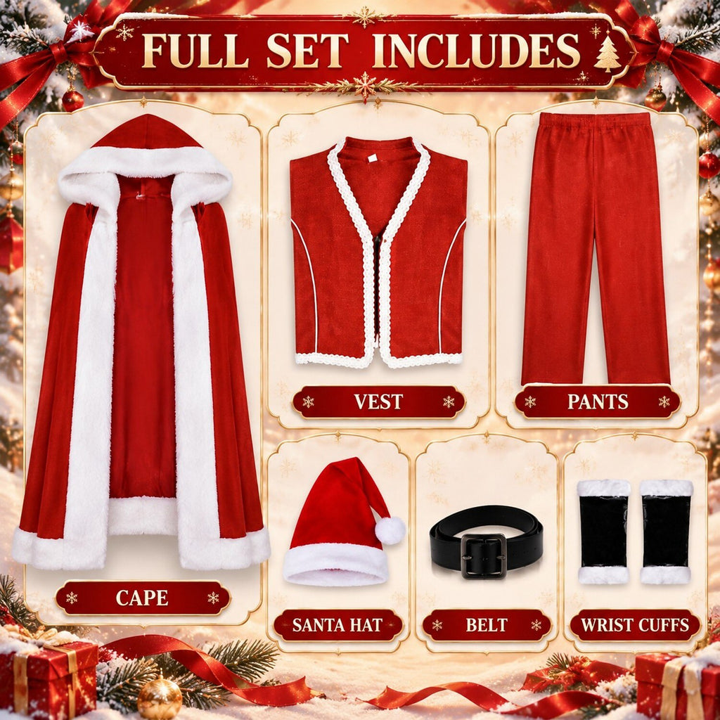 Women's Christmas Costume Santa Claus