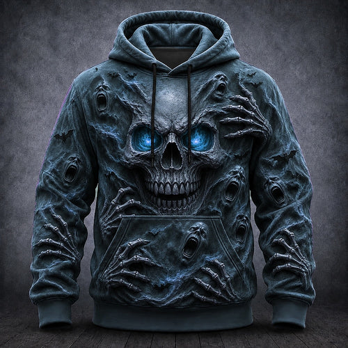 Men's Gothic Grimace Graphic Hoodie