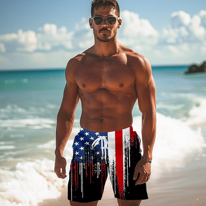 Men's Stars Stripes Board Shorts