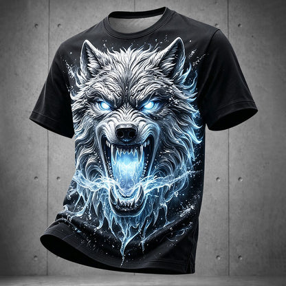 Men's Werewolf Metallic Rivet Tee