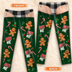 Plaid Gingerbread Christmas Pajama Pants