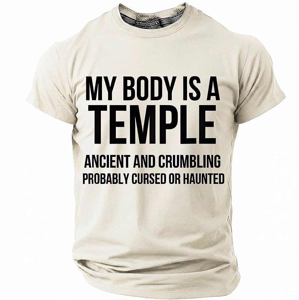 Men's Daily Funny Tee