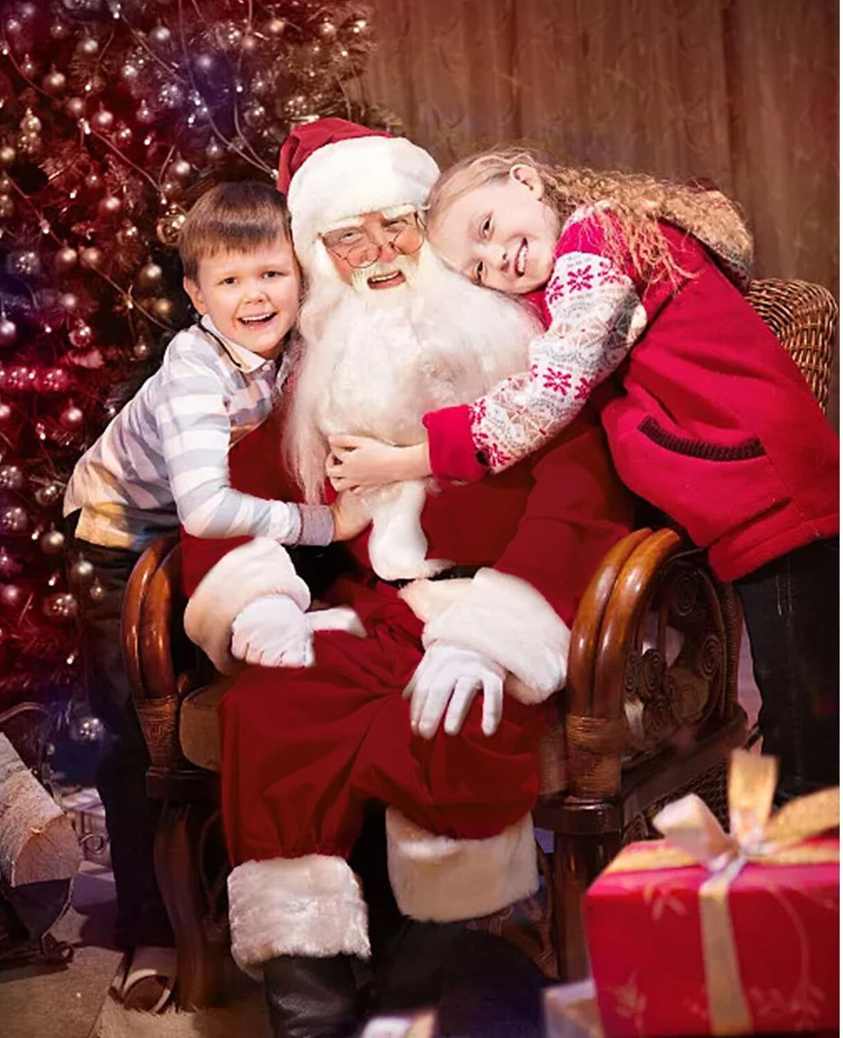 Santa Beard Hat Costume Set