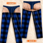 Men's Funny Plaid Gift Pajama Pants