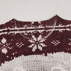 Men's Santa Christmas Cozy Knit Pullover Sweater