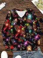 Women's Christmas Graphic Cozy Shirt