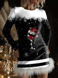 Women's Christmas Festive Modern Dress
