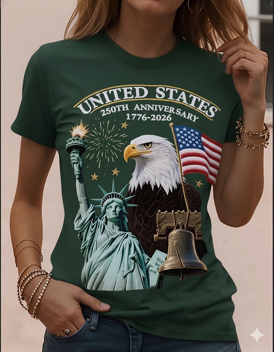Women's National Flag Classic Tee