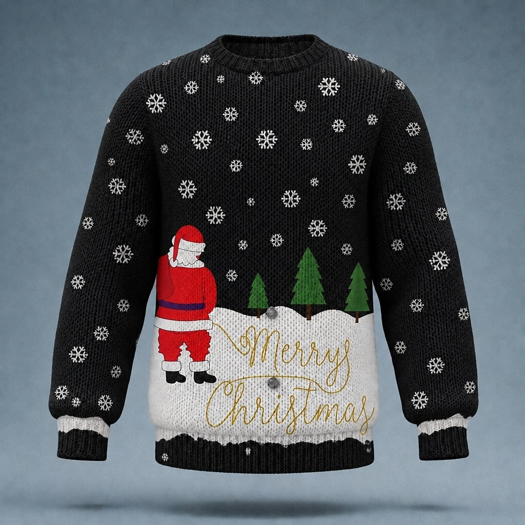 Christmas Classic Knit Crewneck Sweater