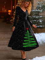 Women's Christmas Festive Classic Dress