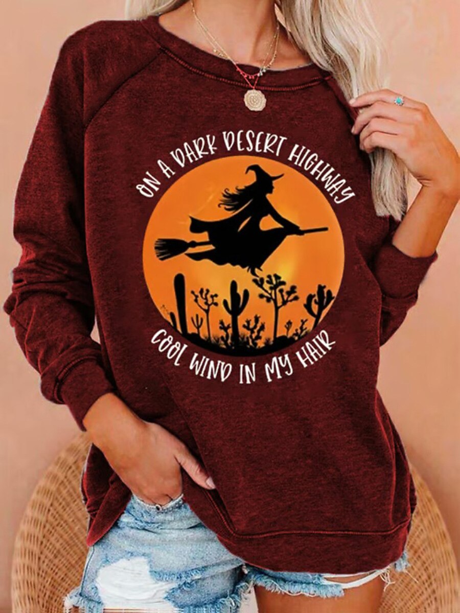 Women's Halloween Mystic Witch Sweatshirt
