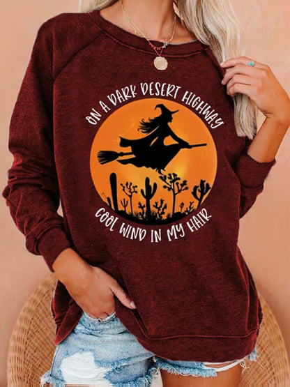 Women's Halloween Mystic Witch Sweatshirt