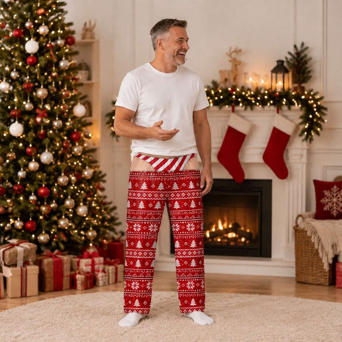 Men's Funny Family Pajama Pants