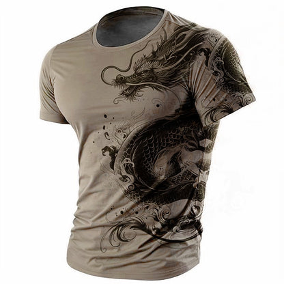 Men's Mythic Dragon Adventure Graphic Tee