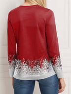 Women's Classic Snowman Christmas T-Shirt