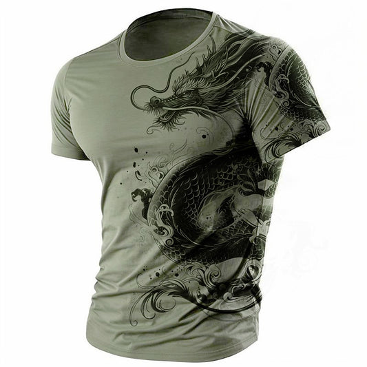 Men's Mythic Dragon Adventure Graphic Tee
