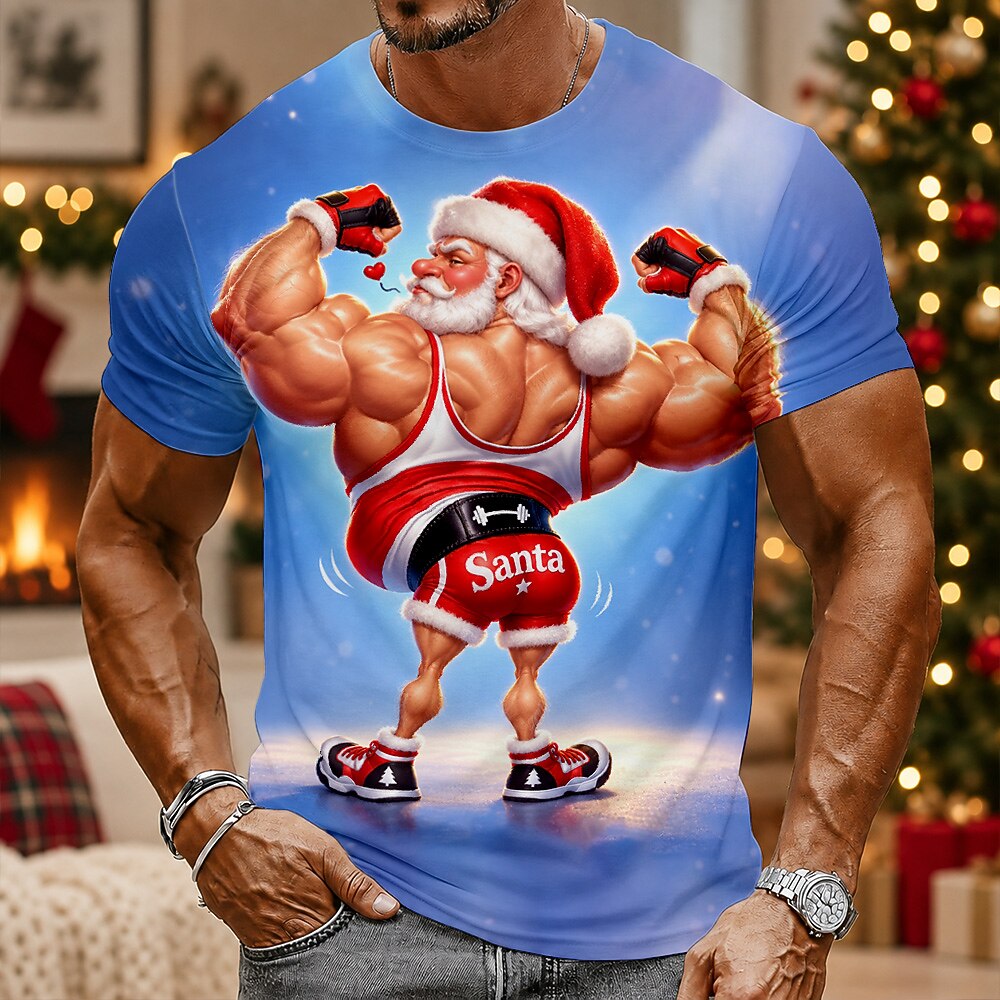 Christmas Santa Claus Graphic Tee