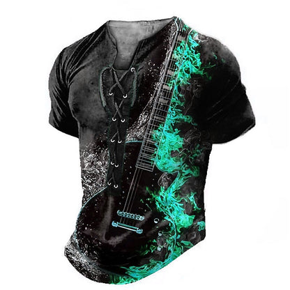 Men's Gothic Guitar Festival Graphic Tee