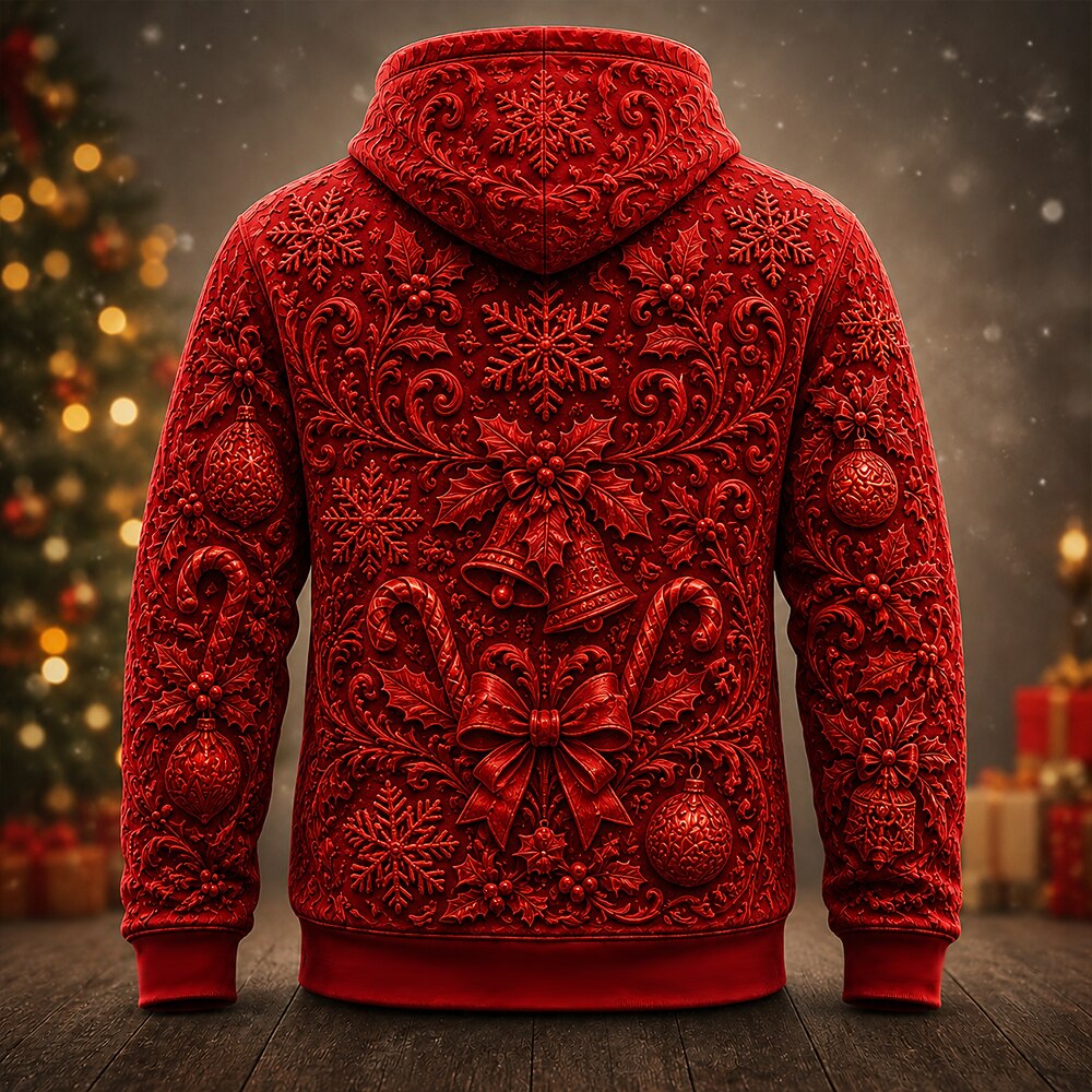 Santa Christmas Ugly Streetwear Hoodie