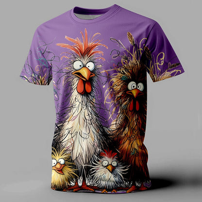 Men's Vintage Rooster Farm Graphic Tee