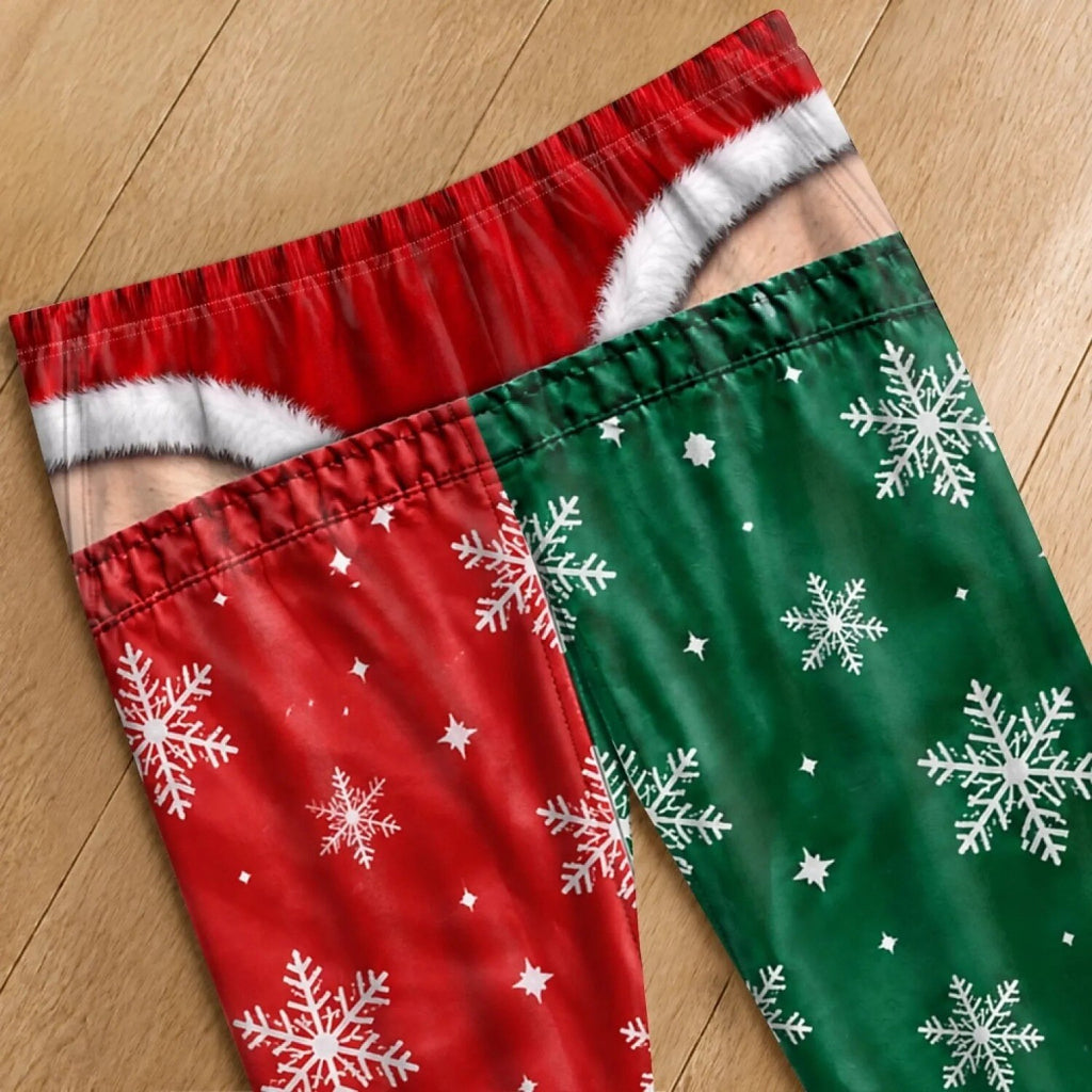 Men's Funny Red Plaid Pajama Pants