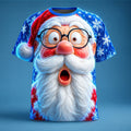 Men's Santa Claus Short Sleeve Graphic Tee