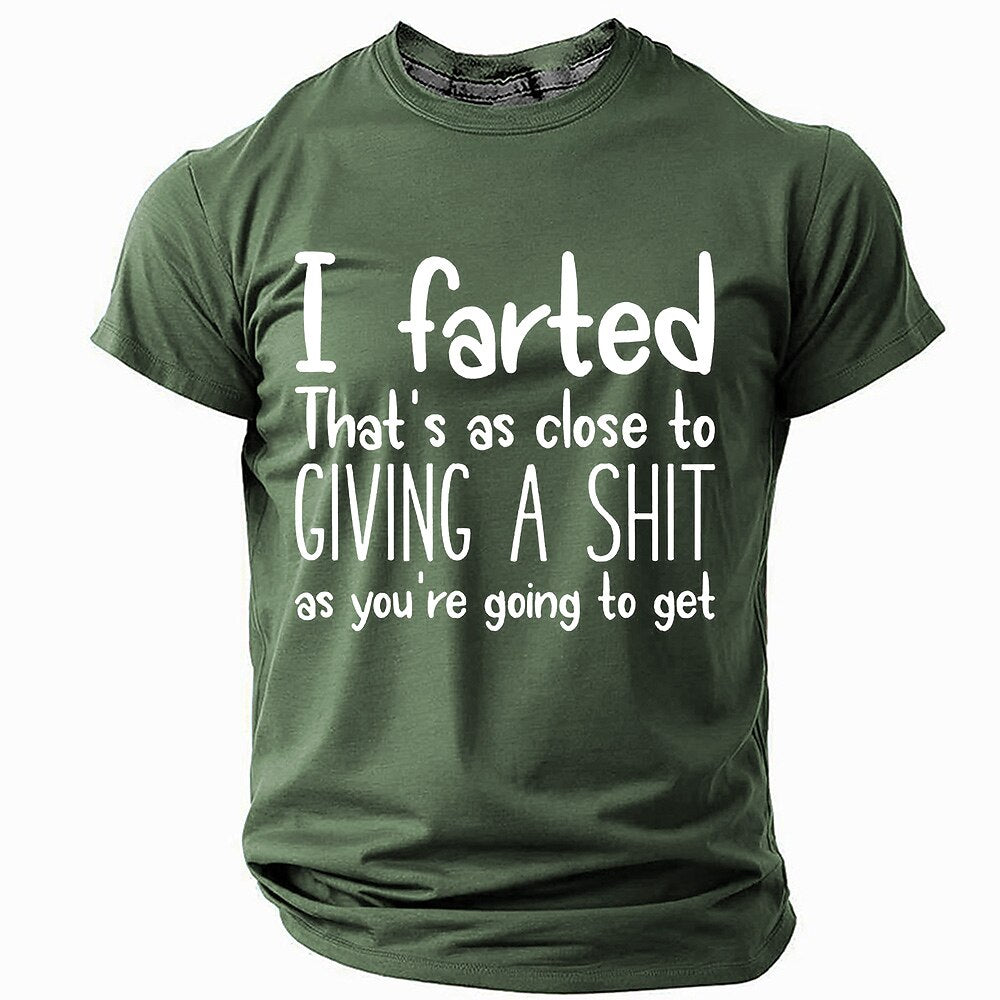 Men's Casual Graphic Tee