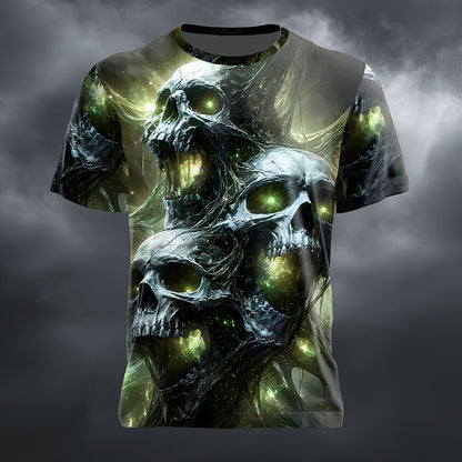 Men's Skull Optical Illusion Tee
