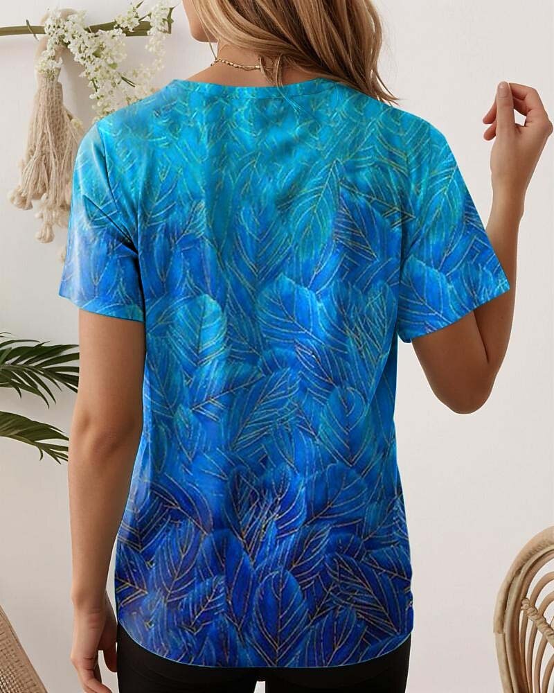 Women's Everyday Floral Garden Graphic Tee