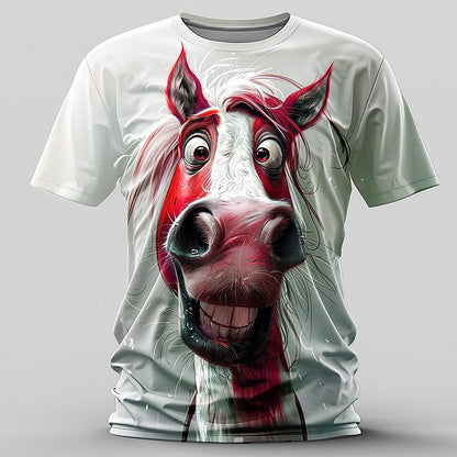 Men's Western Horse Spirit Graphic Tee