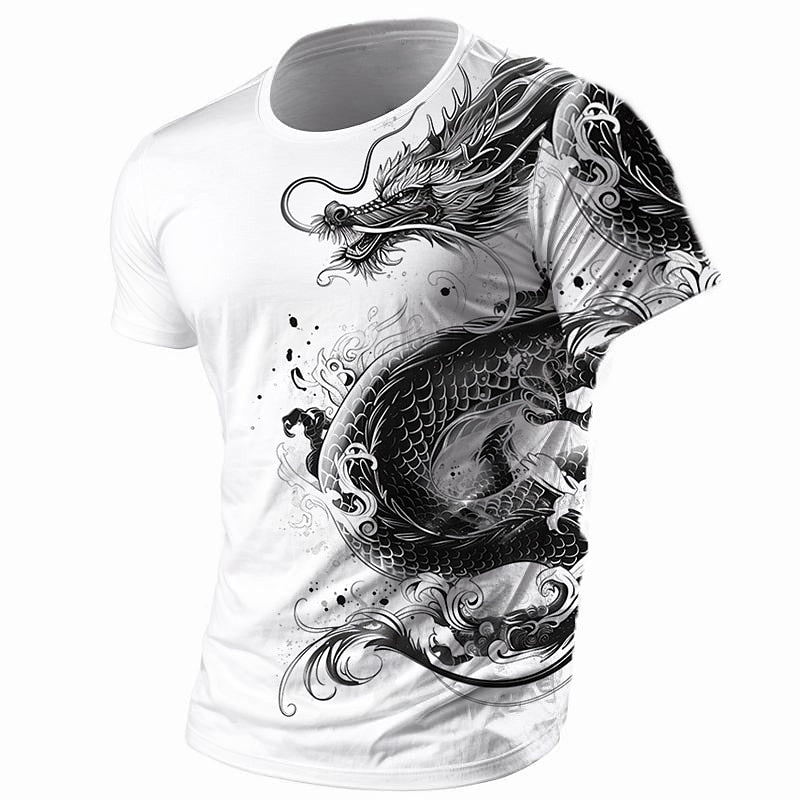 Men's Mythic Dragon Adventure Graphic Tee