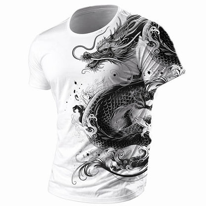 Men's Mythic Dragon Adventure Graphic Tee