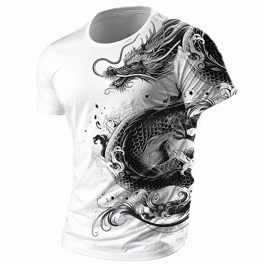 Men's Mythic Dragon Adventure Graphic Tee