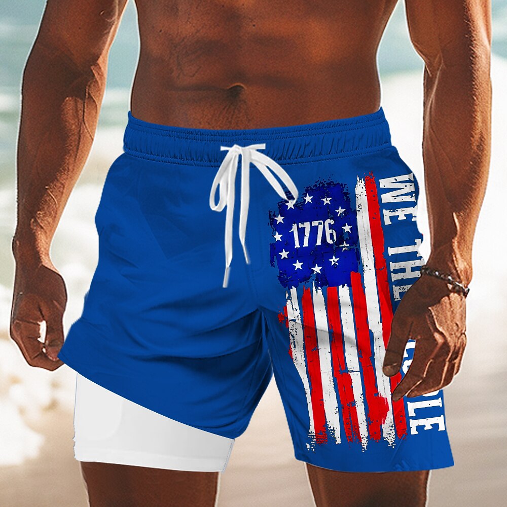 Men's Heritage Flag Swim Shorts