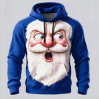 Men's Christmas Graphic Vintage Hoodie