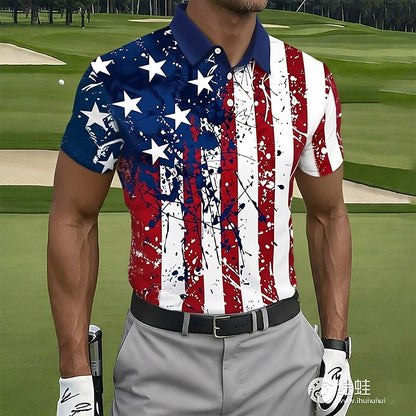 Men's Heritage Stars Patriotic Polo