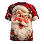 Men's Santa Claus Festive Short Sleeve Tee