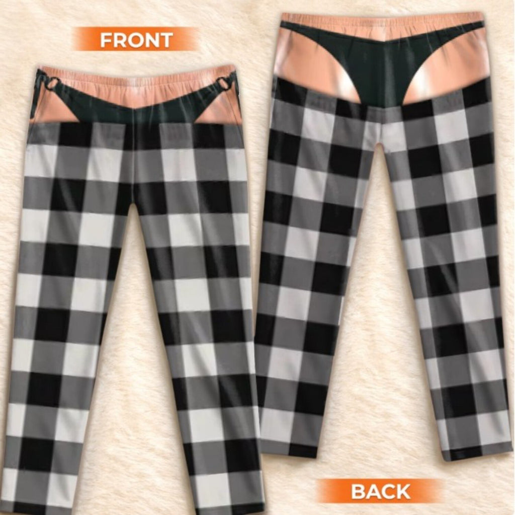 Funny Christmas Pajama Pants with Pockets