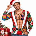 Christmas Sexy Santa Graphic Crewneck Sweatshirt