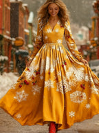 Women's Christmas Graphic Graphic Dress