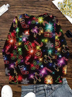 Women's Christmas Graphic Cozy Shirt