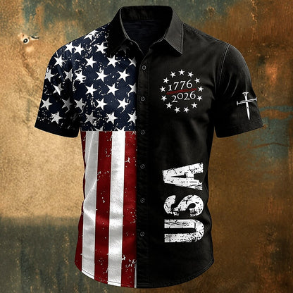 Men's 1776 Heritage Patriotic Polo