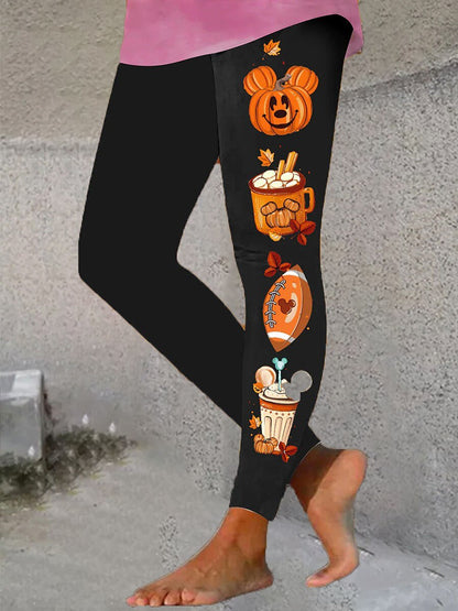 Women's Halloween Wicked Pumpkin Leggings
